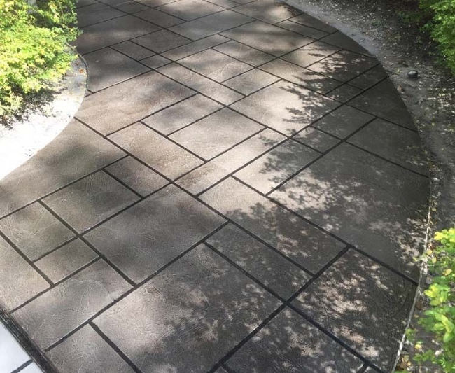 Places to Use a Slate Tile Pattern Overlay in Your Home | All Concrete ...